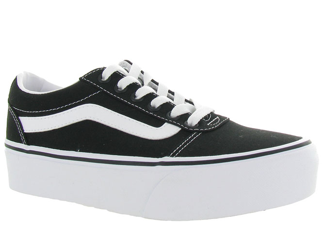baskets et sneakers - Tendance - femme - Toile  - Noir - Vans