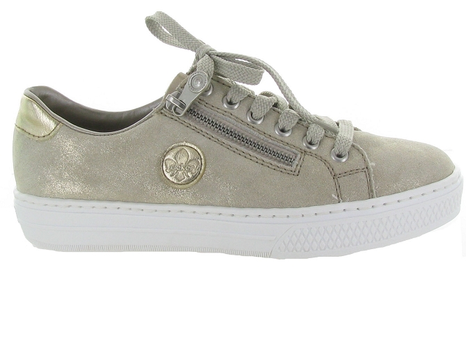 Rieker baskets et sneakers l59l8 beige4453601_2