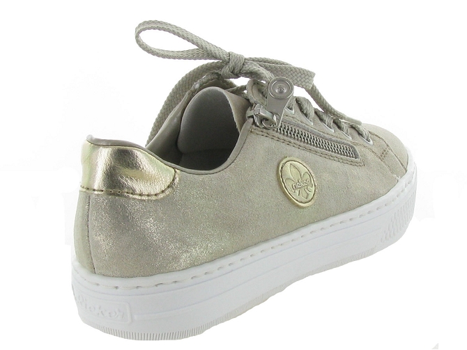 Rieker baskets et sneakers l59l8 beige4453601_5