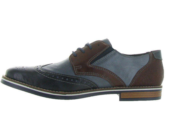 Rieker chaussures a lacets 13520 marine4456601_4