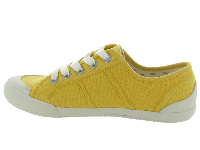 Tbs baskets et sneakers opiace jaune moutarde4462304_4