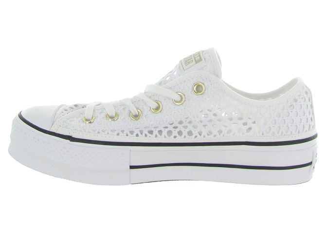 Converse baskets et sneakers ctas lift crochet blanc4464701_4