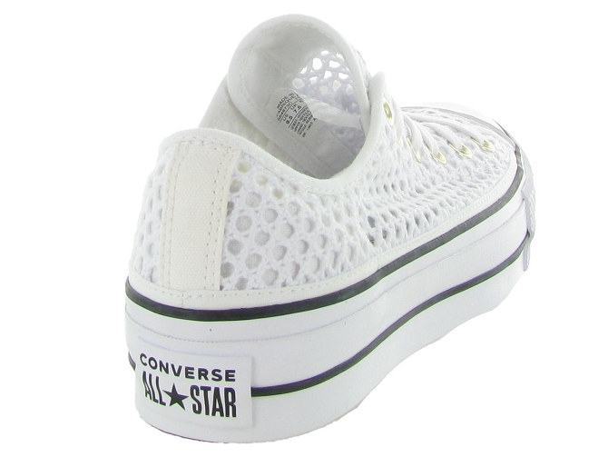 Converse baskets et sneakers ctas lift crochet blanc4464701_5