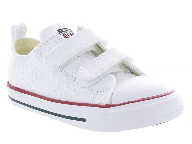 Converse baskets et sneakers ctas 2v ox broderie blanc4464801_3