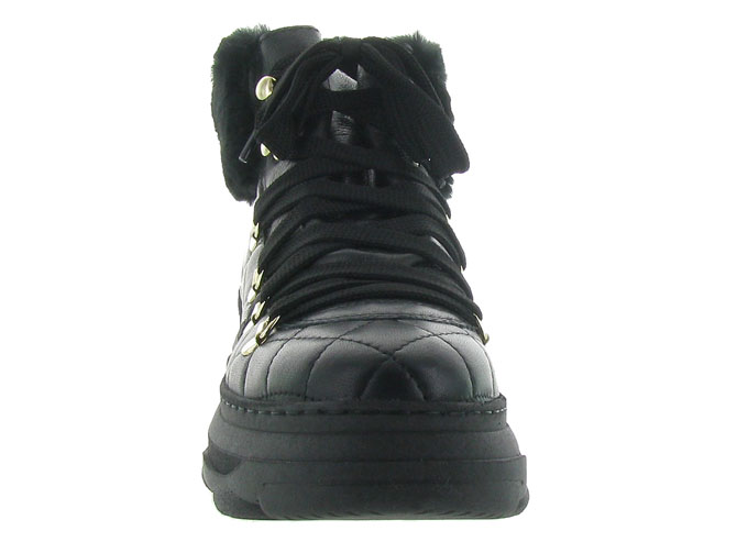 apres ski bottes fourrees - Botte de neige - femme - Nubuck - Noir - Armando4466001_4
