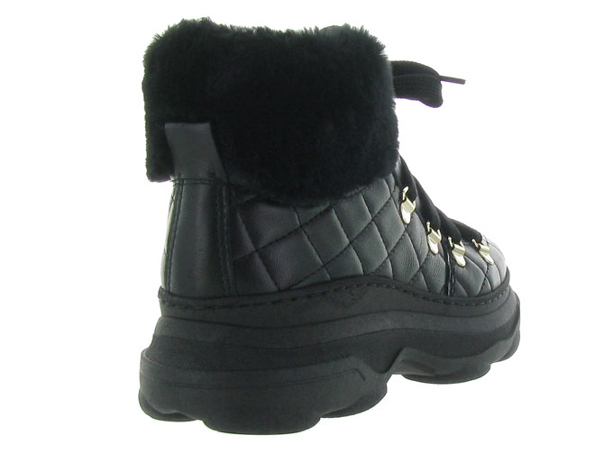 apres ski bottes fourrees - Botte de neige - femme - Nubuck - Noir - Armando4466001_6