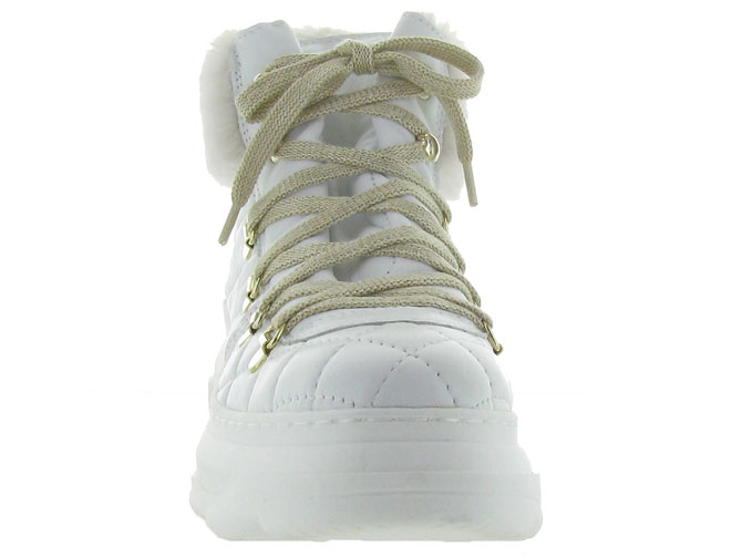 apres ski bottes fourrees - Botte de neige - femme - Nubuck - Blanc - Armando4466002_3