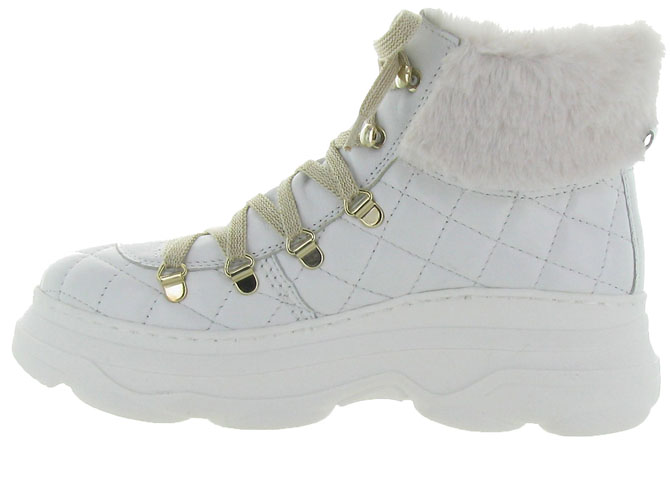 apres ski bottes fourrees - Botte de neige - femme - Nubuck - Blanc - Armando4466002_4