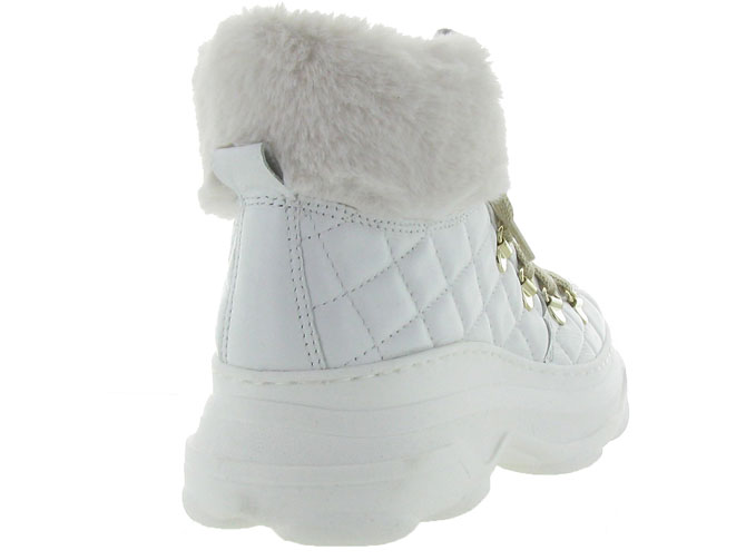 apres ski bottes fourrees - Botte de neige - femme - Nubuck - Blanc - Armando4466002_5