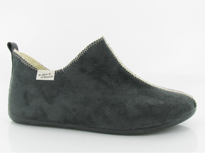 chaussons et pantoufles - Montant - femme - Synthétique - Gris - La maison de l espadrille4471403_2