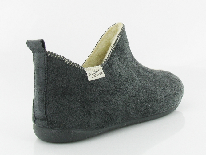 chaussons et pantoufles - Montant - femme - Synthétique - Gris - La maison de l espadrille4471403_5