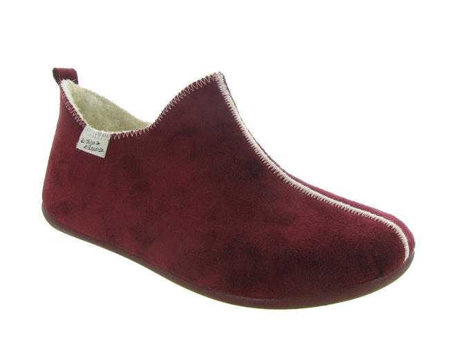 La maison de l espadrille chaussons et pantoufles my 6030 yl bordeaux