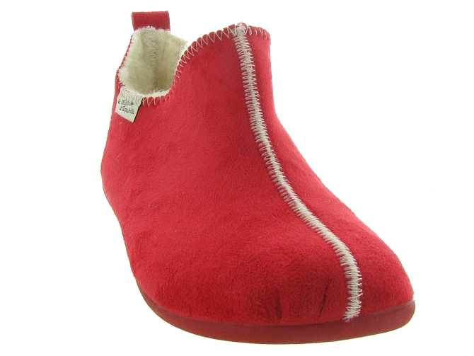 La maison de l espadrille chaussons et pantoufles 6030 rouge4471408_3