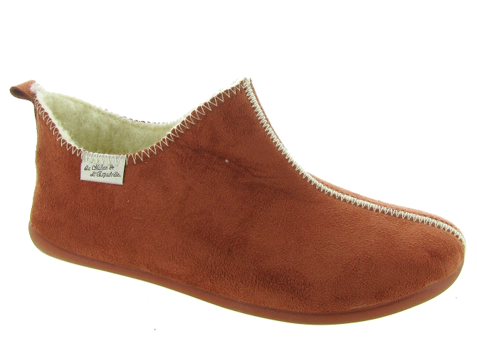 La maison de l espadrille chaussons et pantoufles 6030 corail