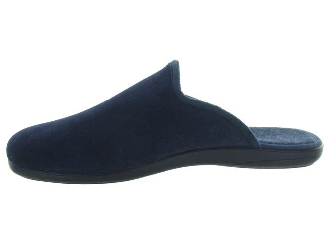 chaussons et pantoufles - Mules Sabots - homme - Synthétique - Bleu Marine - La maison de l espadrille4472001_4