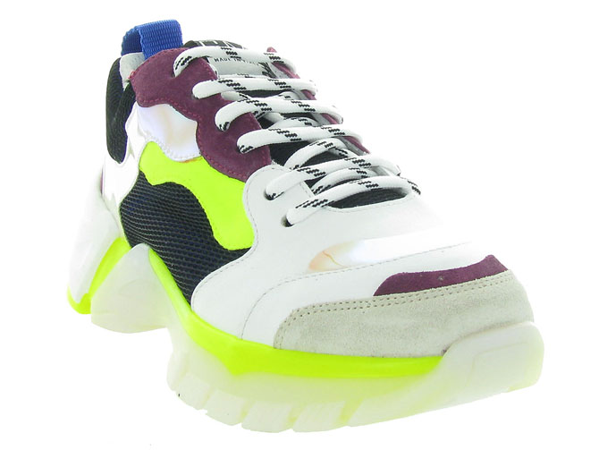 Semerdjian baskets et sneakers er334 e3 jaune fluo4482501_4