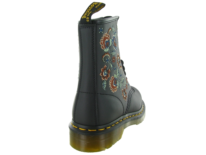 bottines et boots - Motardes - femme - Cuir - Noir - Doc martens4486403_5