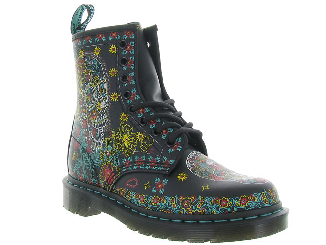 doc martens tete de mort
