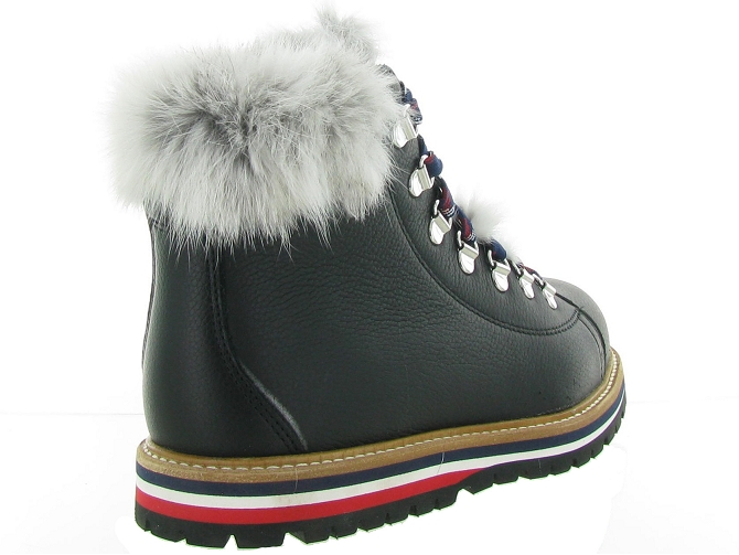 apres ski bottes fourrees - Botte de neige - femme - Cuir - Noir - Oscar4510401_5