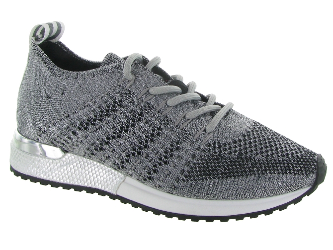 Reqins baskets et sneakers ines crochet gris