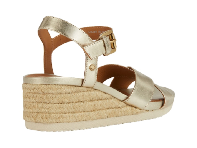 sandales et nu pieds - Corde - femme - Nubuck - Or - Geox4541304_4