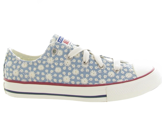 Converse baskets et sneakers ctas ox broderie bleu ciel4543201_2