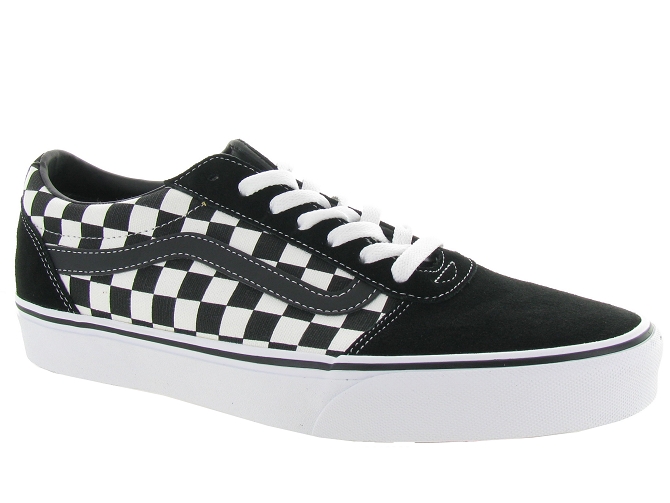 Vans baskets et sneakers ward checkered noir