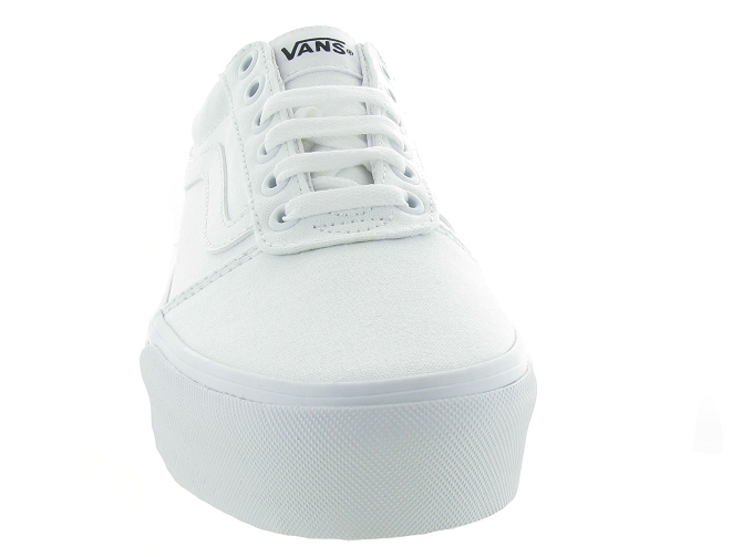 Vans baskets et sneakers ward platform women blanc4544601_3