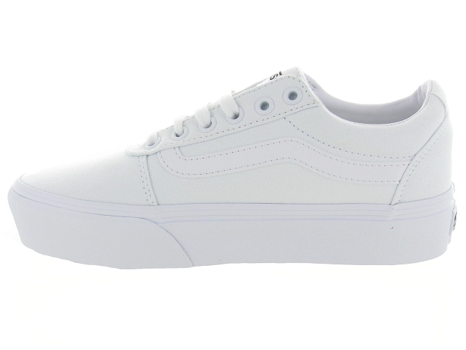 Vans baskets et sneakers ward platform women blanc4544601_4