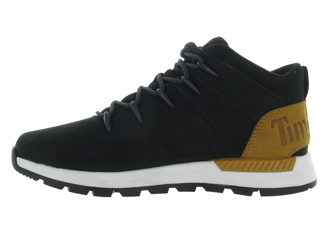 baskets et sneakers - Montante - homme - Cuir - Noir - Timberland4550001_4