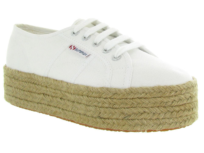 basket compensée superga