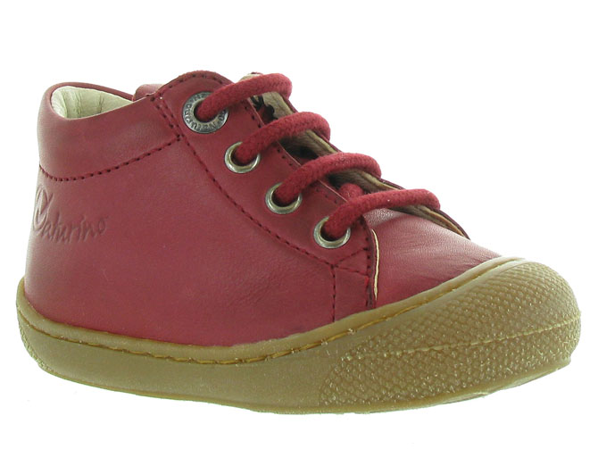 Naturino chaussures bebe du 18 au 27 cocoon boy rouge