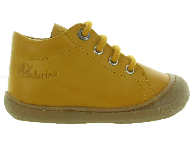 pre marche du 16 au 23 - Semelle souple - bebe garcon - Cuir - Jaune - Naturino4556904_2