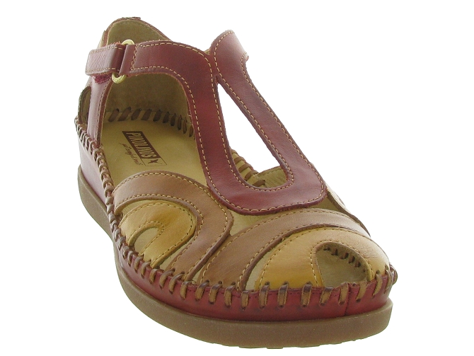 nu pieds - Confort - femme - Cuir - Rouge - Pikolinos4564702_3