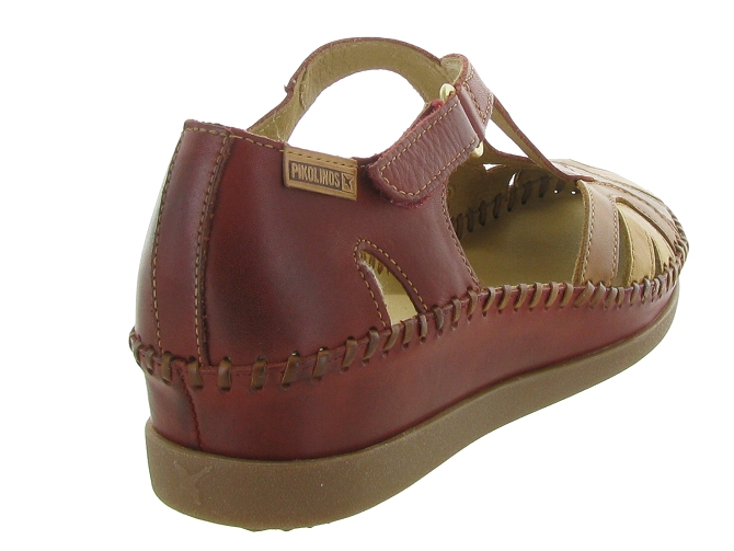 nu pieds - Confort - femme - Cuir - Rouge - Pikolinos4564702_5