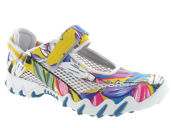 All rounder ballerines niro tropical tricolore