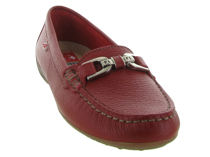 mocassins - Elégant - femme - Cuir - Bordeaux - Fluchos4584703_3