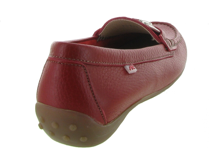 mocassins - Elégant - femme - Cuir - Bordeaux - Fluchos4584703_5