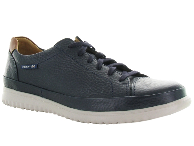 Mephisto chaussures a lacets thomas marine