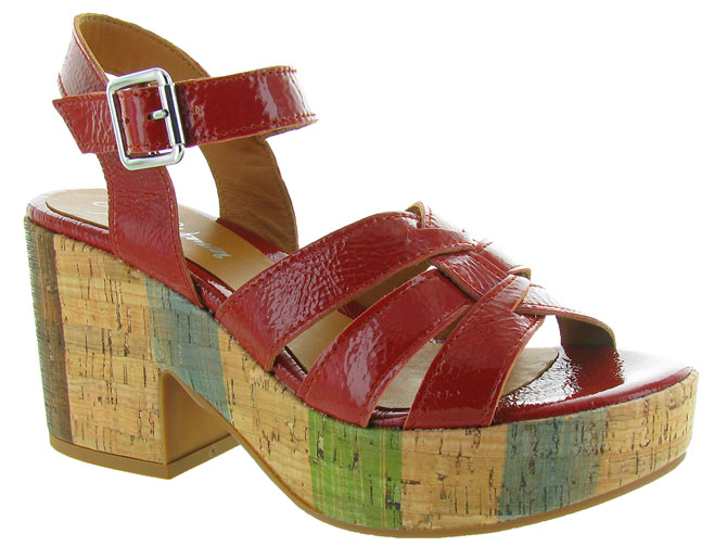 Alpe nu pieds 4729 rouge