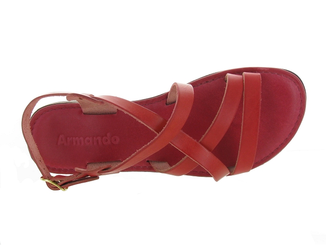 Armando sandales et nu pieds simona 4 rouge4592504_6