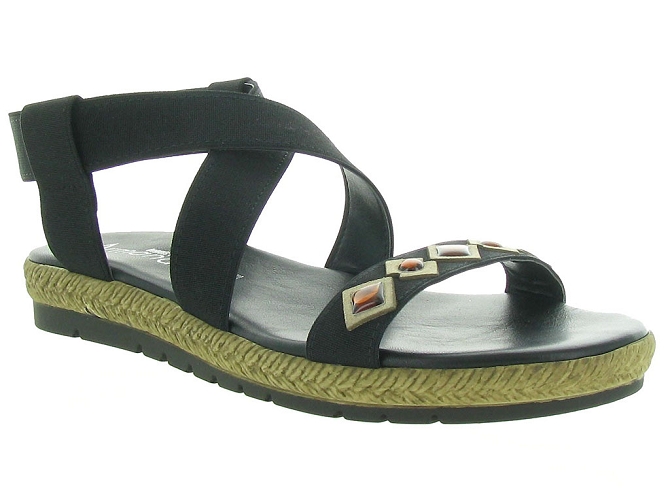 Armando nu pieds 13045 noir