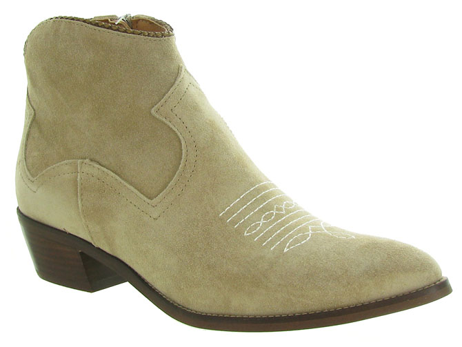 Alpe bottines et boots 4578 beige