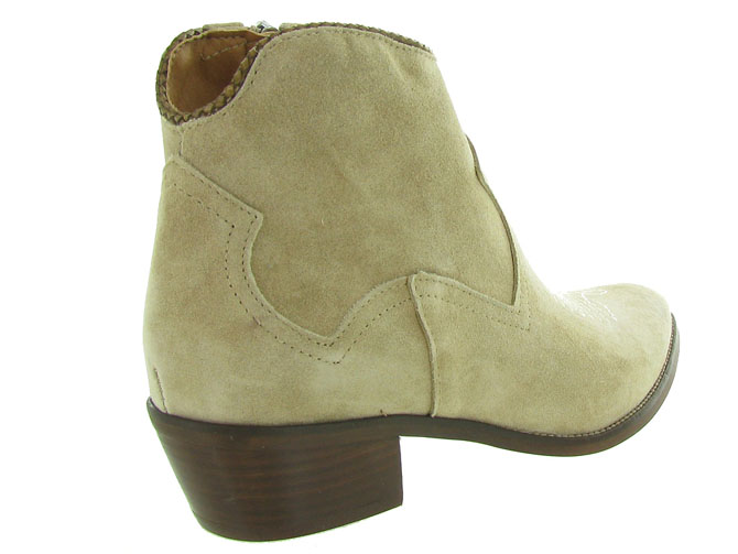 Alpe bottines et boots my 4578 yl beige4596202_5