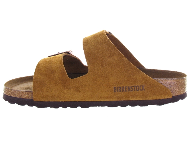Birkenstock nu pieds arizona cuir jaune4599201_3