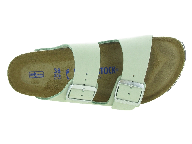Birkenstock nu pieds arizona cuir vert4599204_3