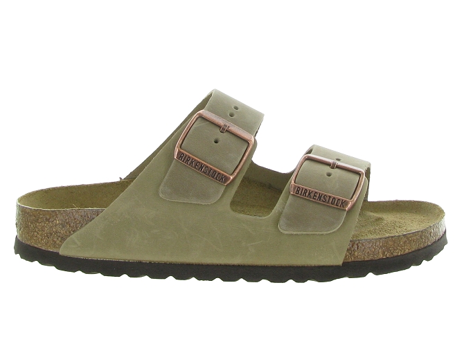 sandales et nu pieds - Mule Sabot - femme - Cuir - Taupe - Birkenstock4599207_2