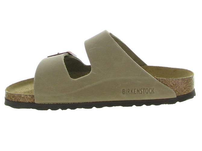 sandales et nu pieds - Mule Sabot - femme - Cuir - Taupe - Birkenstock4599207_4