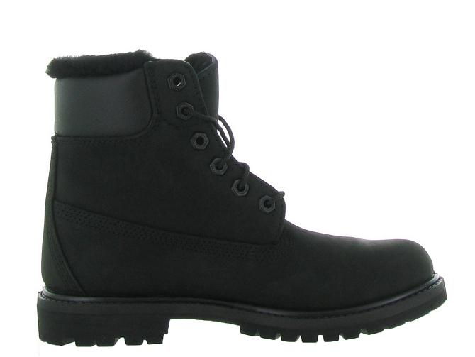 Timberland apres ski bottes fourrees a1u7s001 shearling noir4621801_2