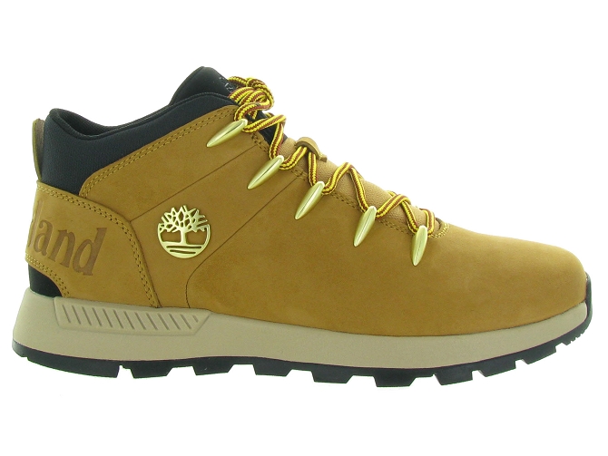 Timberland baskets et sneakers a1xvq sprint trekker jaune4628501_2